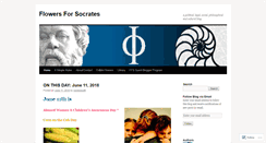 Desktop Screenshot of flowersforsocrates.com